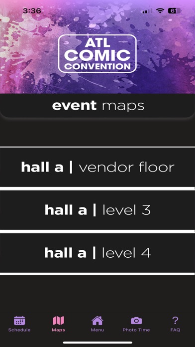 ATL Comic Convention Screenshot