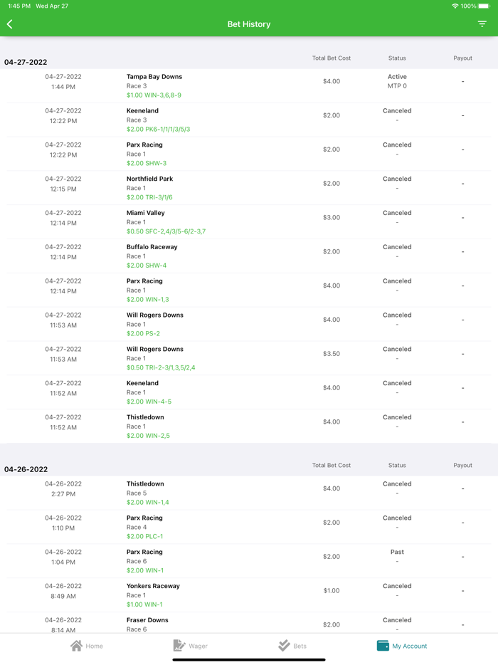 Interbets by Catskill OTB