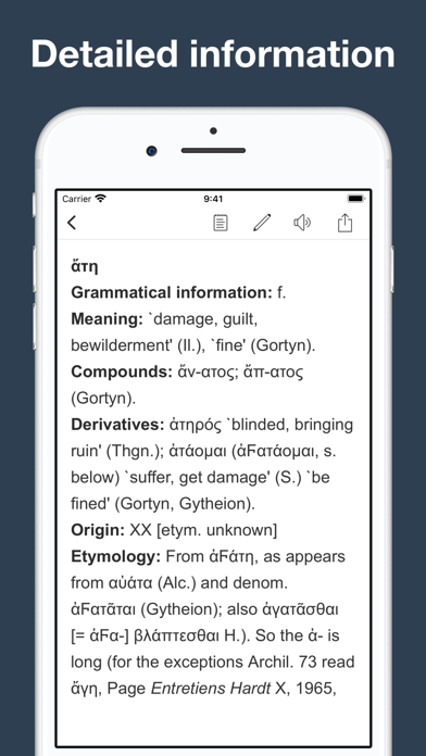 Greek Etymology Dictionaryのおすすめ画像2