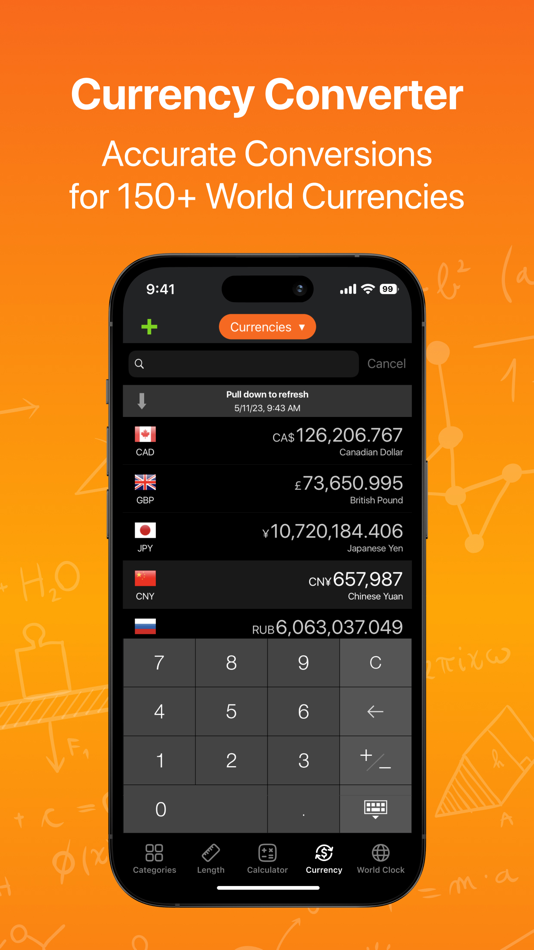 CalConvert: Pro Calculator $€ - 6.8.28 - (iOS)