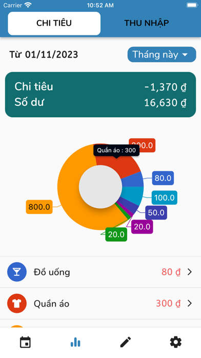 Tracker: Expense Management Screenshot