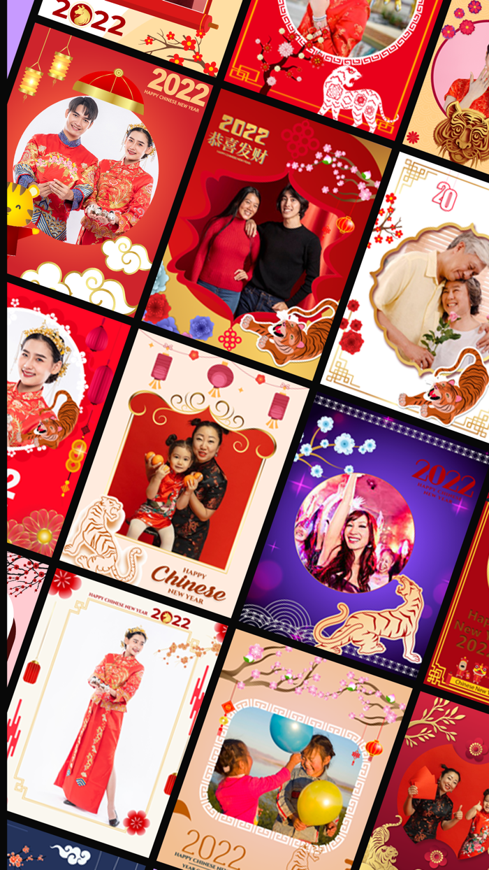 Chinese New year Photo Frame .