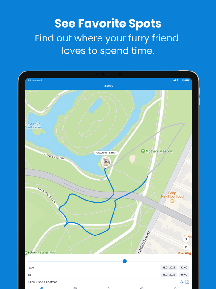 Tractive GPS for Dogs and Cats