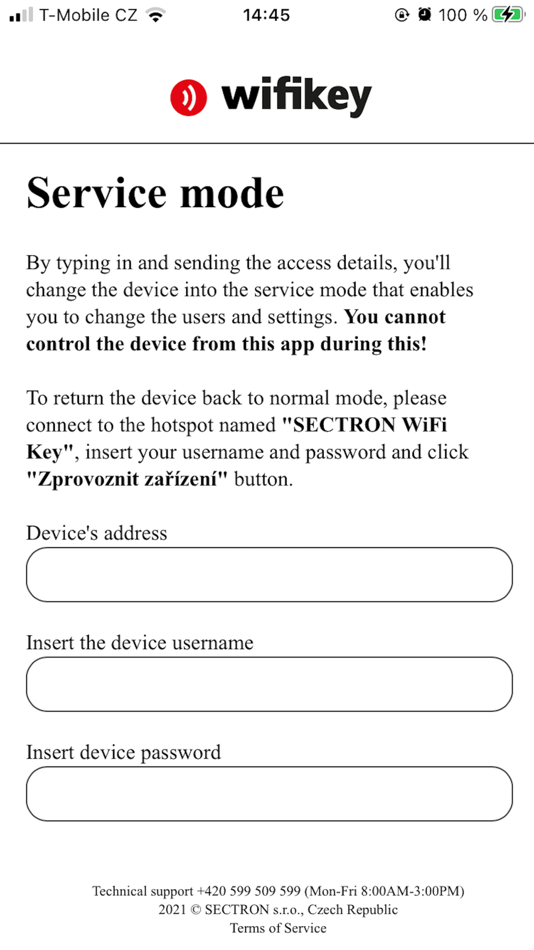 #4. SECTRON WiFi Key (iOS) 由: SECTRON s.r.o.