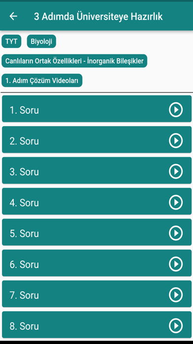 OGM 3 Adım Soru Bankası Screenshot