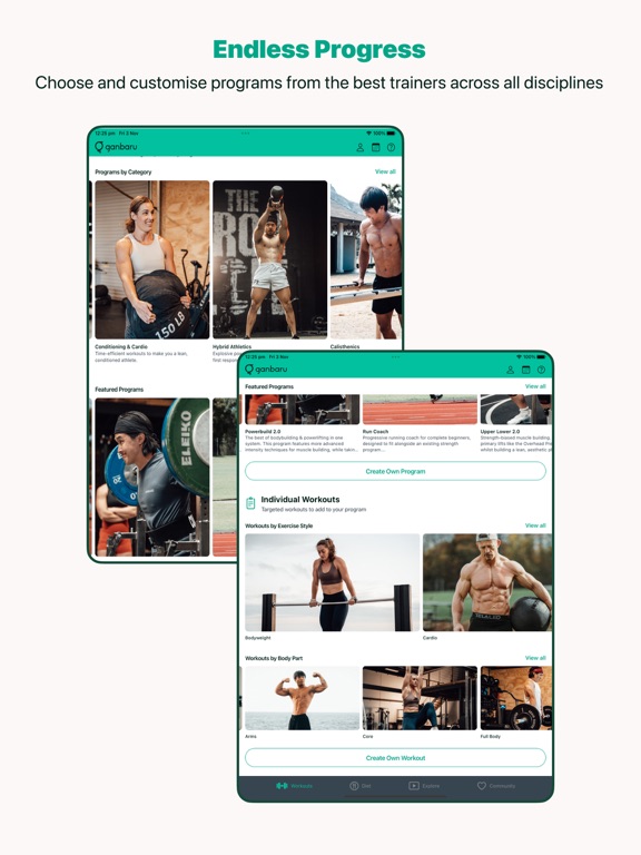 Ganbaru Method iPad screenshot 4 - Health & Fitness app