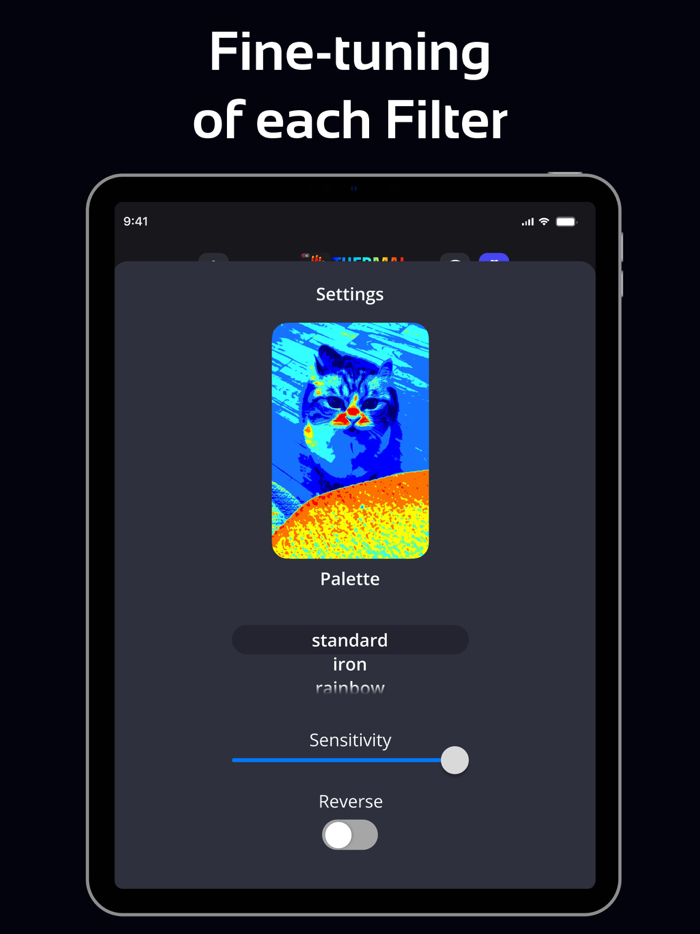 Thermal Vision Filter Camera