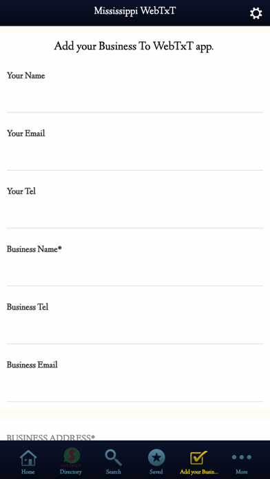 WebTxT Mississippi Screenshot