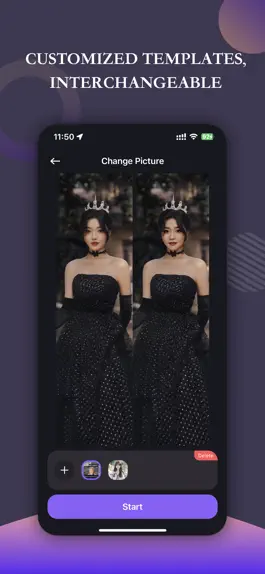 Game screenshot AI Face Changer apk