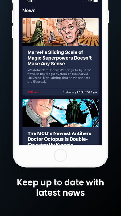 Redwing: Comic Reading Orders Screenshot