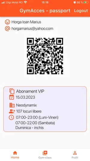 GymAcces Passport screenshot 3
