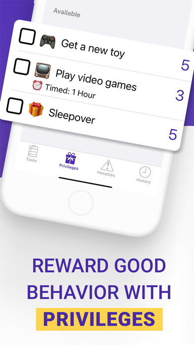 Privilege Points Chore Trackerのおすすめ画像3