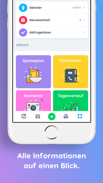 Kindy - Die Kita-App Screenshot