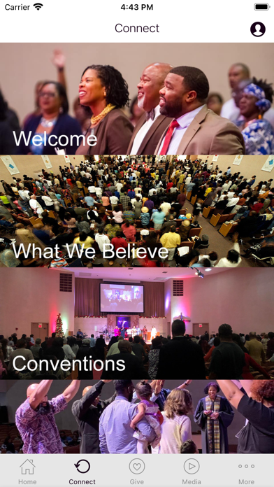 Omega Baptist Church Screenshot