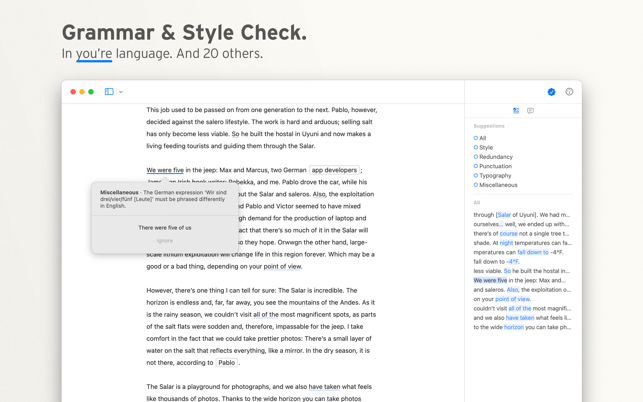 ‎Ulysses: Writing App Screenshot