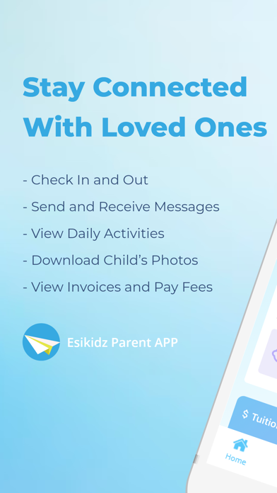 Esikidz Parent App Screenshot