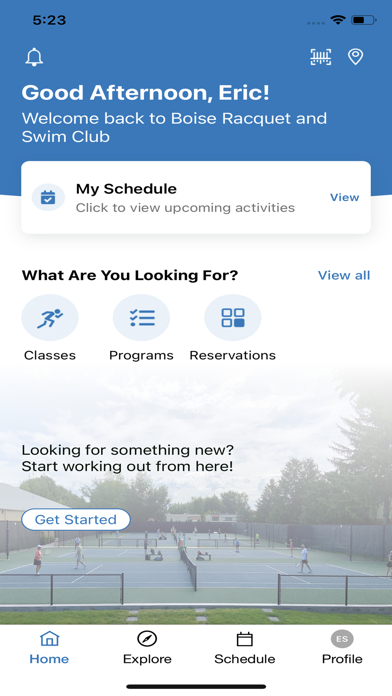Boise Racquet and Swim Club Screenshot