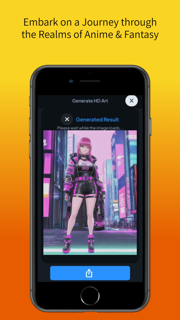 AI Illustrator Anime Art Maker