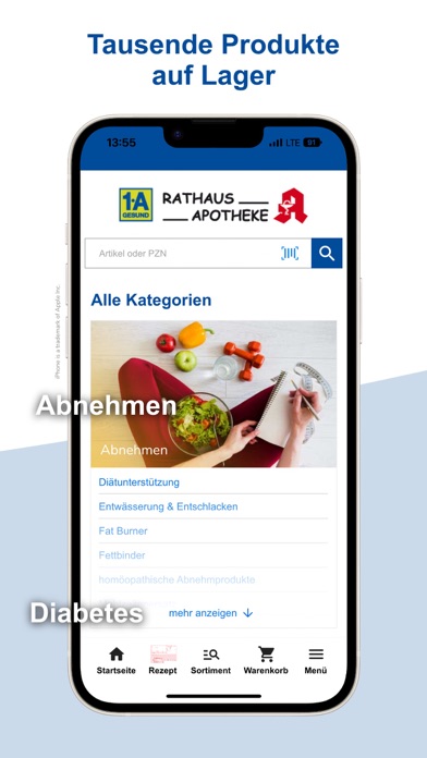 Rathaus-Apotheke Püttlingen Screenshot