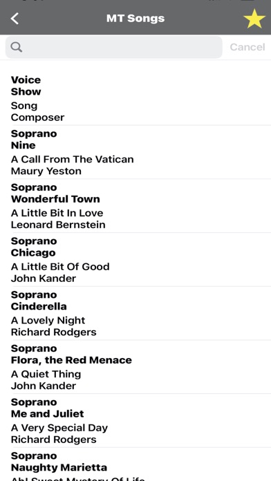 MT Songs Screenshot