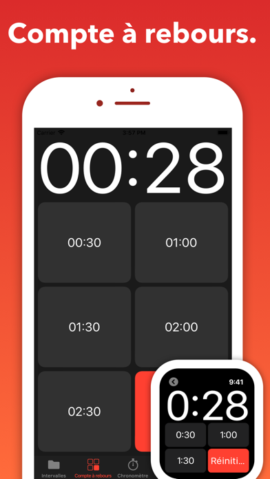 Screenshot #3 pour Seconds Pro Interval Timer