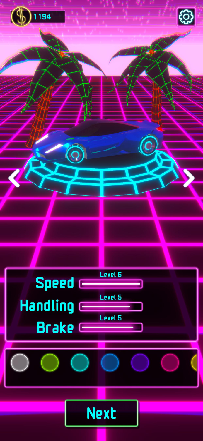 Neon Racer - Retro City