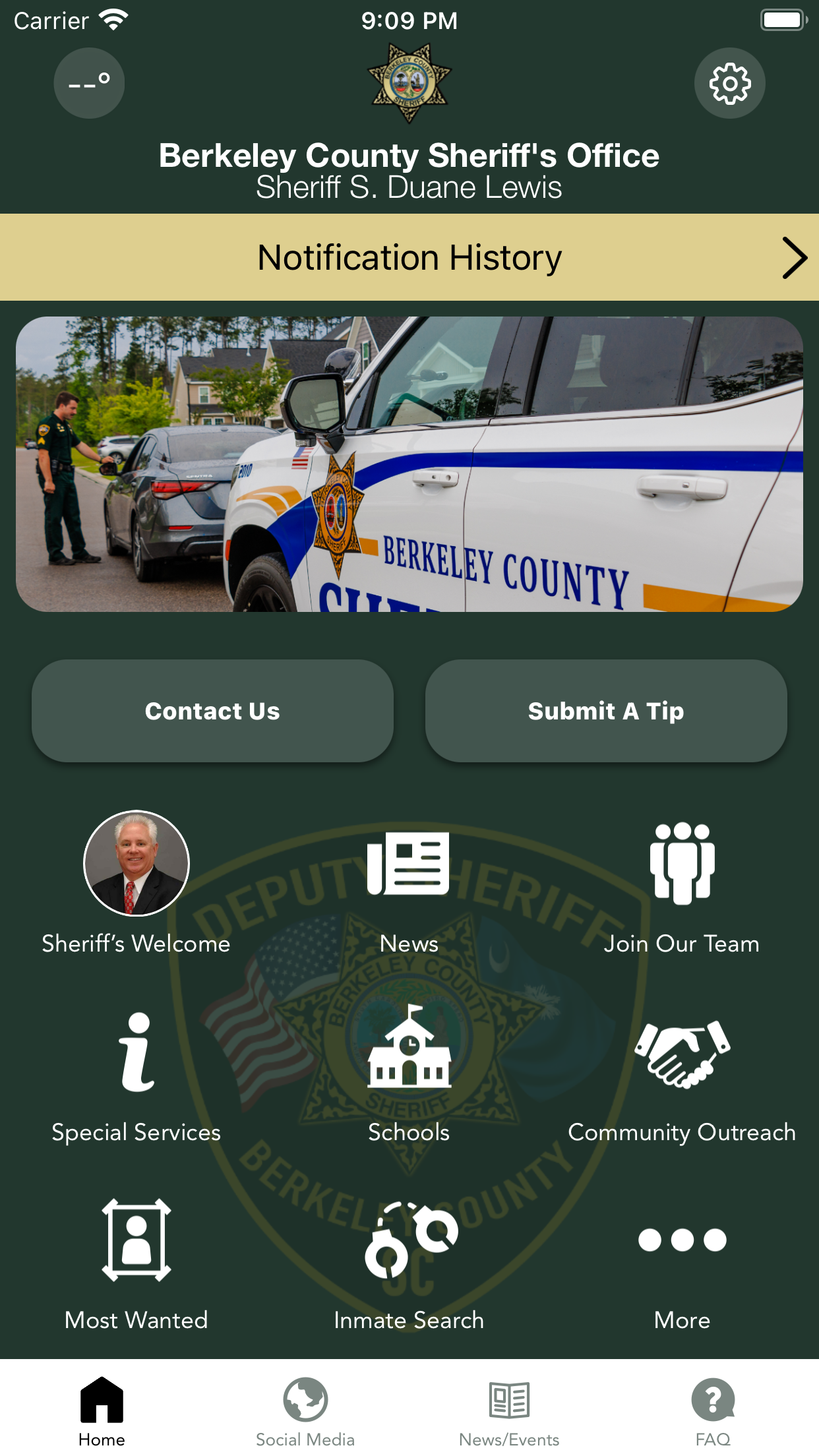 Berkeley County Sheriff SC