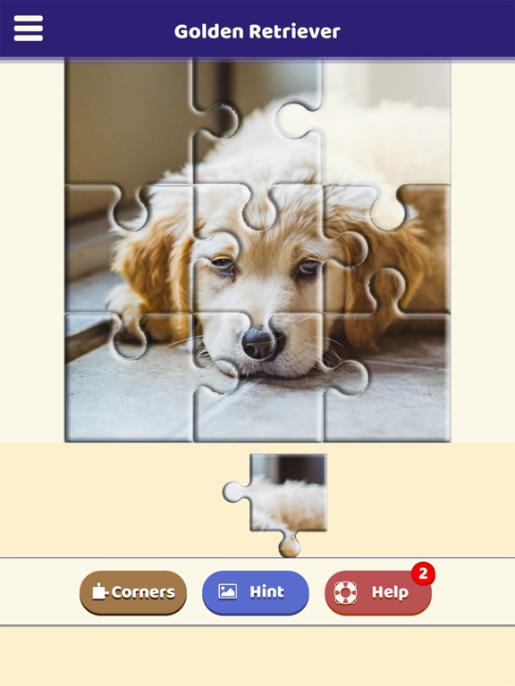 Screenshot #4 pour Golden Retriever Puzzle
