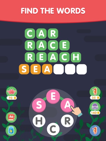 Word Search Sea Gameのおすすめ画像1