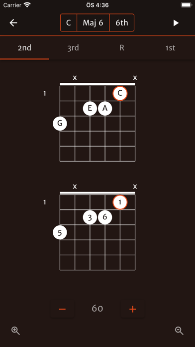 FretBuzz Chords Screenshot