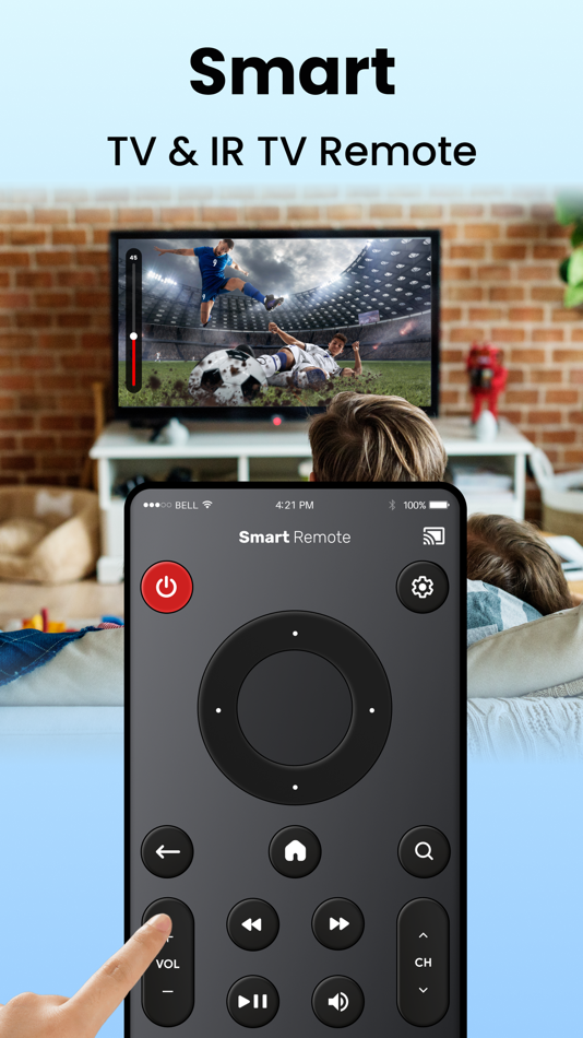 #6. Smart TV Remote for All TV (iOS) By: Rohit Bhayani
