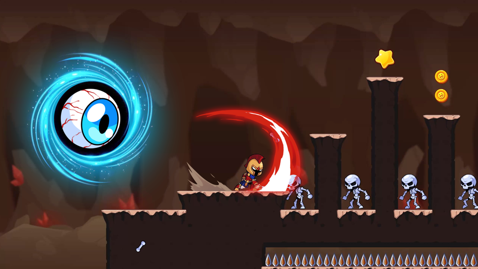 #5. Sword Knight: Dungeon Slash (iOS) Podle: Kim Pham