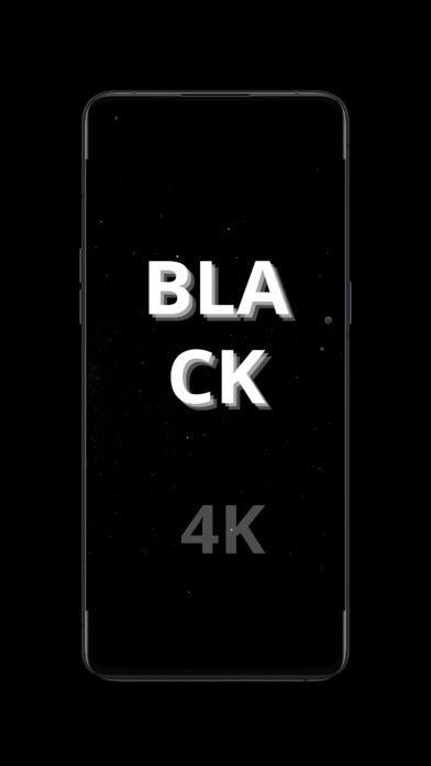 Wallpaper Aesthetic Black Screenshot