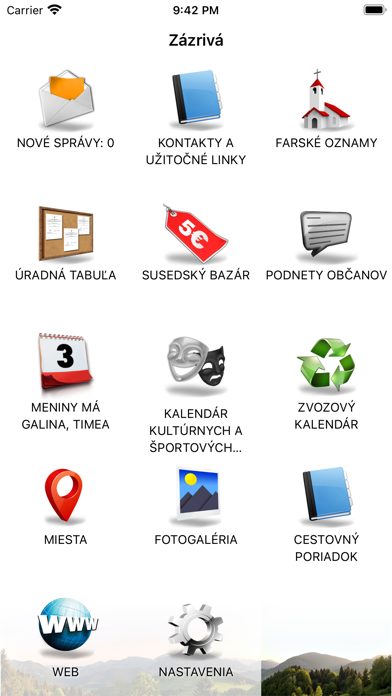 Zázrivá Screenshot