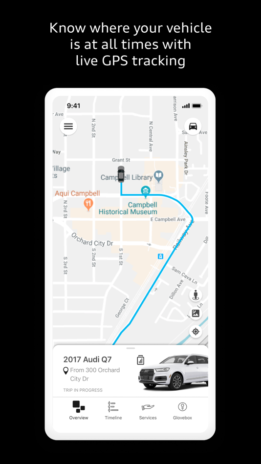 #3. Motion for Audi connect (iOS) Podle: moj.io Inc.
