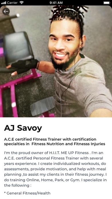 H.I.I.T. Me Up Fitness Screenshot