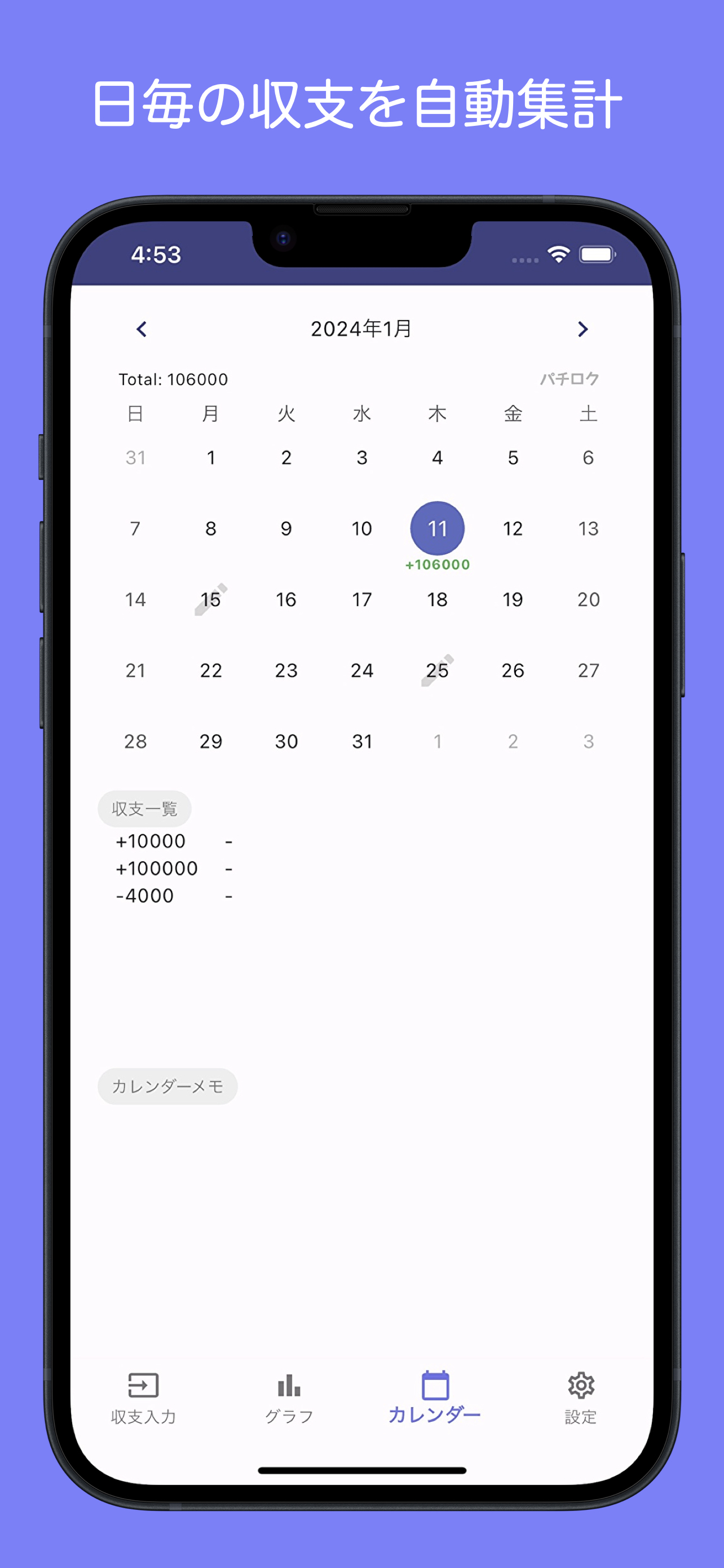 ぱちnote -ギャンブル収支管理パチスロパチンコ しゅうし