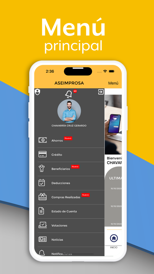 #4. ASEIMPROSA App (iOS) 由: Asociacion Solidarista de Empleados de Inmobiliaria Promotora y Afines