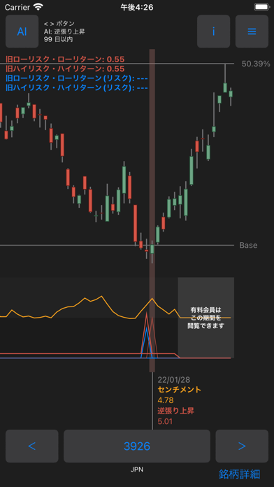 株予想AI screenshot1