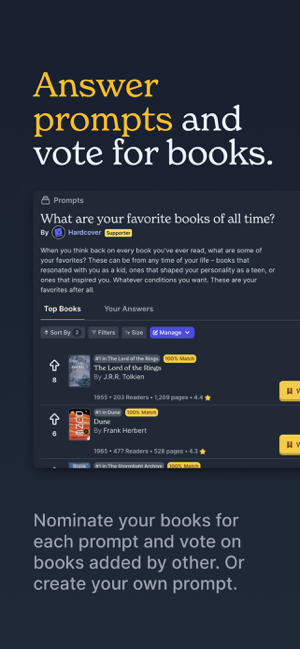 ‎Hardcover.app Screenshot
