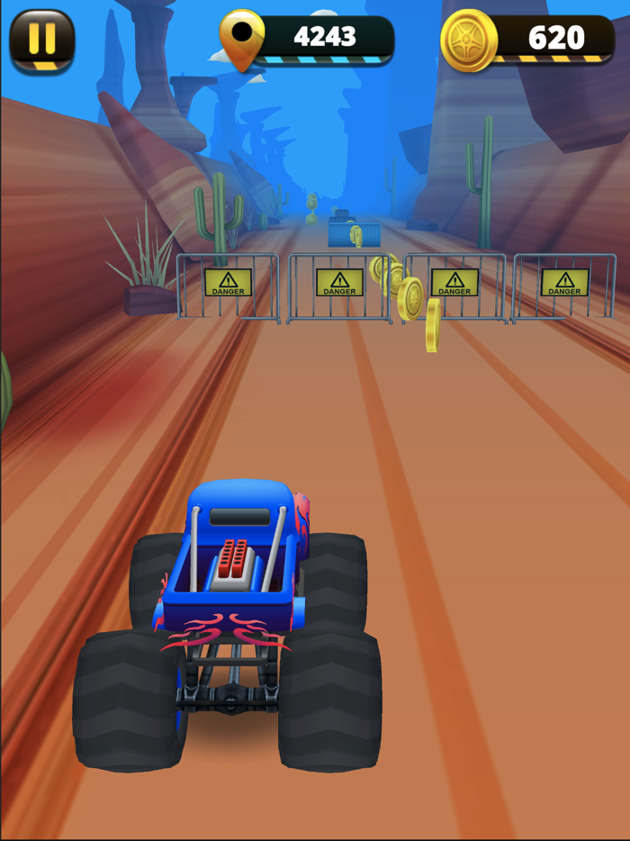 Monster Truck 3D Runner