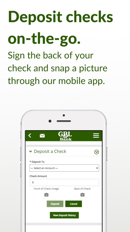 GBL Bank Mobile App screenshot-3