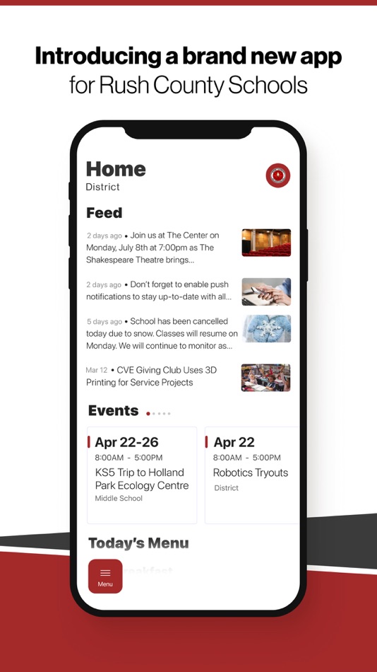 #1. Rush County Schools (iOS) 由: Rush County School Corporation