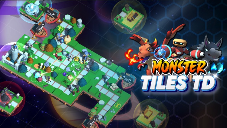 Monster Tiles TD: Tower Wars screenshot-8