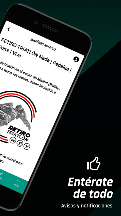 Retiro Triatlón Screenshot