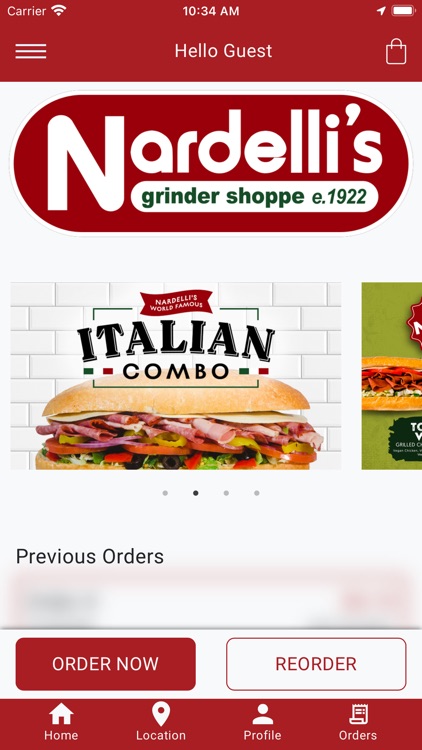 Nardelli's Ordering & Delivery
