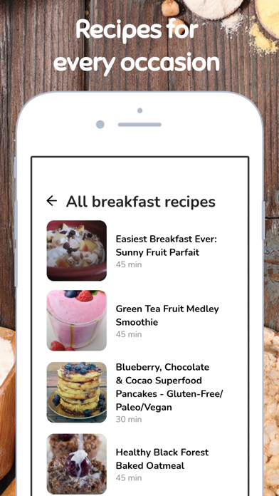 Gluten-Free Meals Screenshot