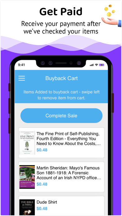 sellbackyourBook - Sell books Screenshot