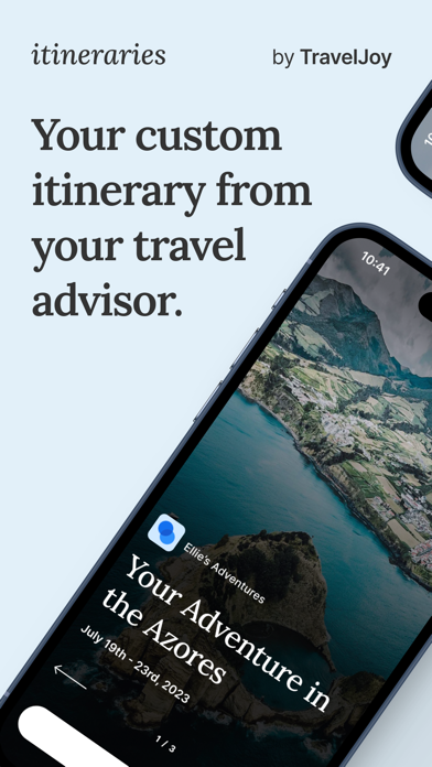 Itineraries by TravelJoy Screenshot