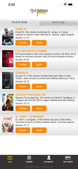 Game screenshot Webtic Cinema Pass apk